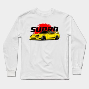 Gold Supra JDM Long Sleeve T-Shirt